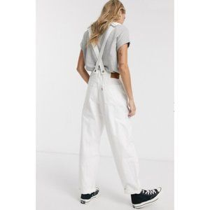 NWT Levi's Baggy Overall White, size S